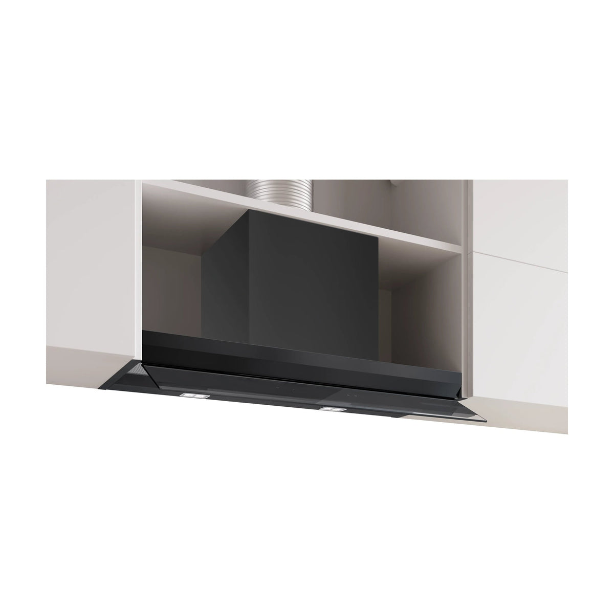 Campana integrable Bosch DBB87DP60 de 80 cm, negro mate y Home Connect