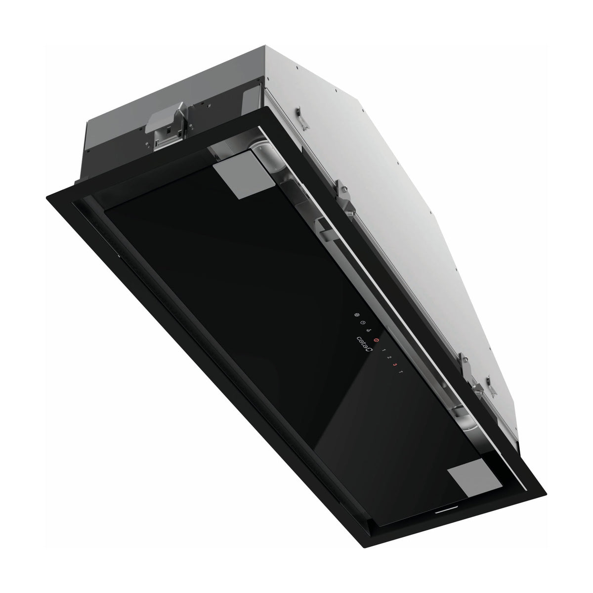 Grupo filtrante Cata GC DUAL 75 BK, 79,2 cm y cristal negro