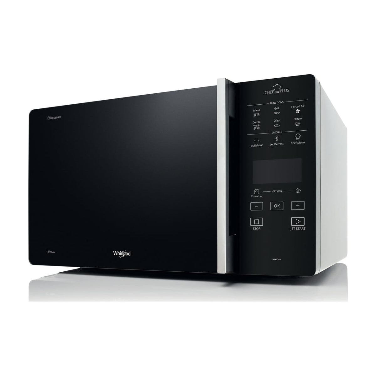 Microondas combinado Whirlpool MCP 349 SL de 25 l con grill y convección