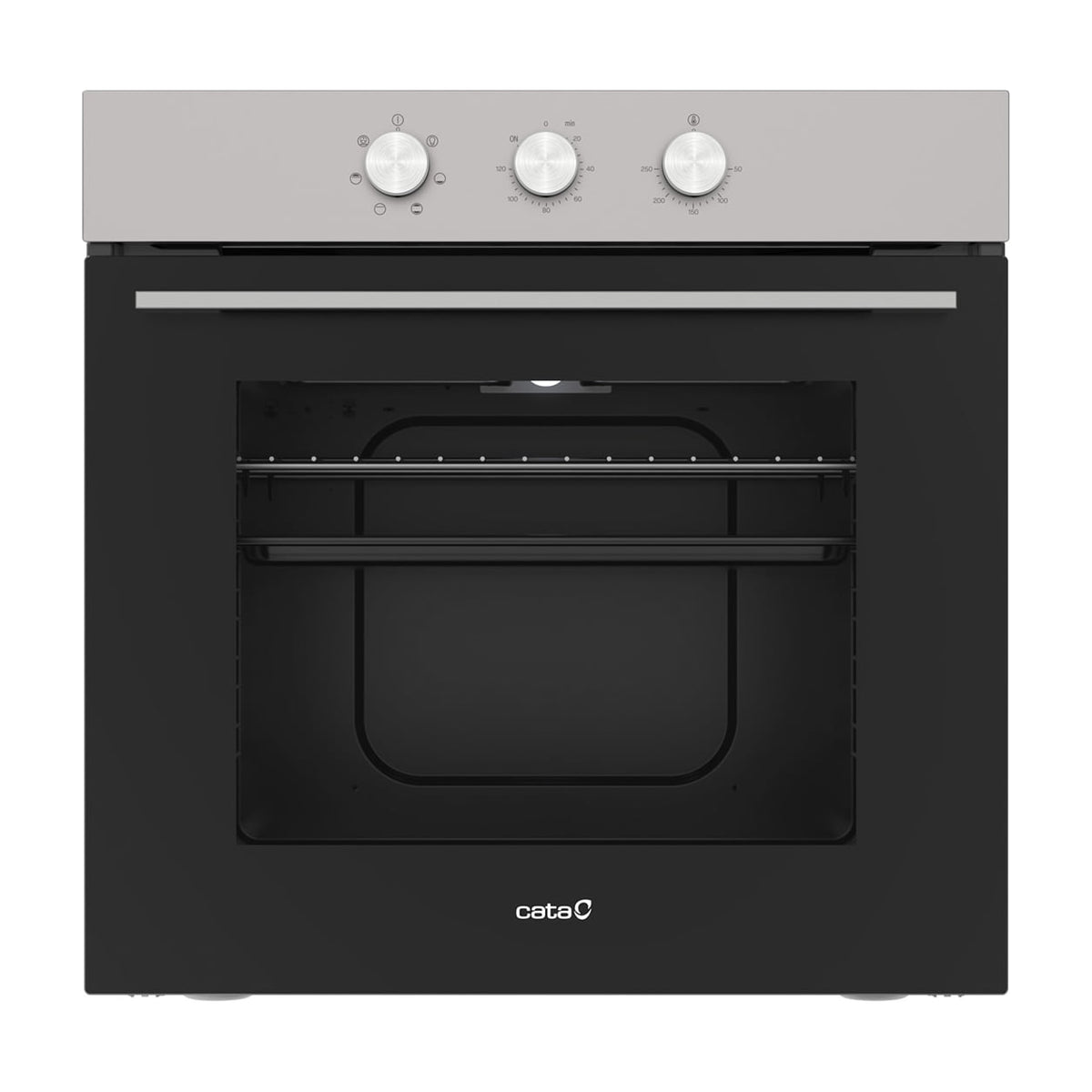 Horno convencional CATA SES 8105 X, 73 litros, limpieza Aquasmart