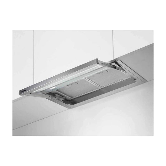 Campana telescópica AEG DPE4641M de 60 cm, inox, 600 m³/h