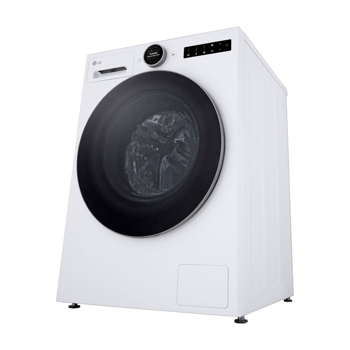 Lavadora de carga frontal LG F4X7513TWS, 13 kg y 1400 rpm