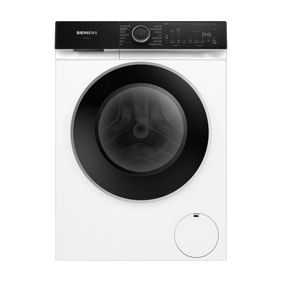 Lavadora de carga frontal Siemens WG54N2A0ES, 10 kg y 1400 rpm