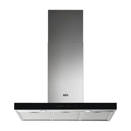 Campana decorativa AEG DBE5960HB de 90 cm y extracción intensiva de 720 m³/h