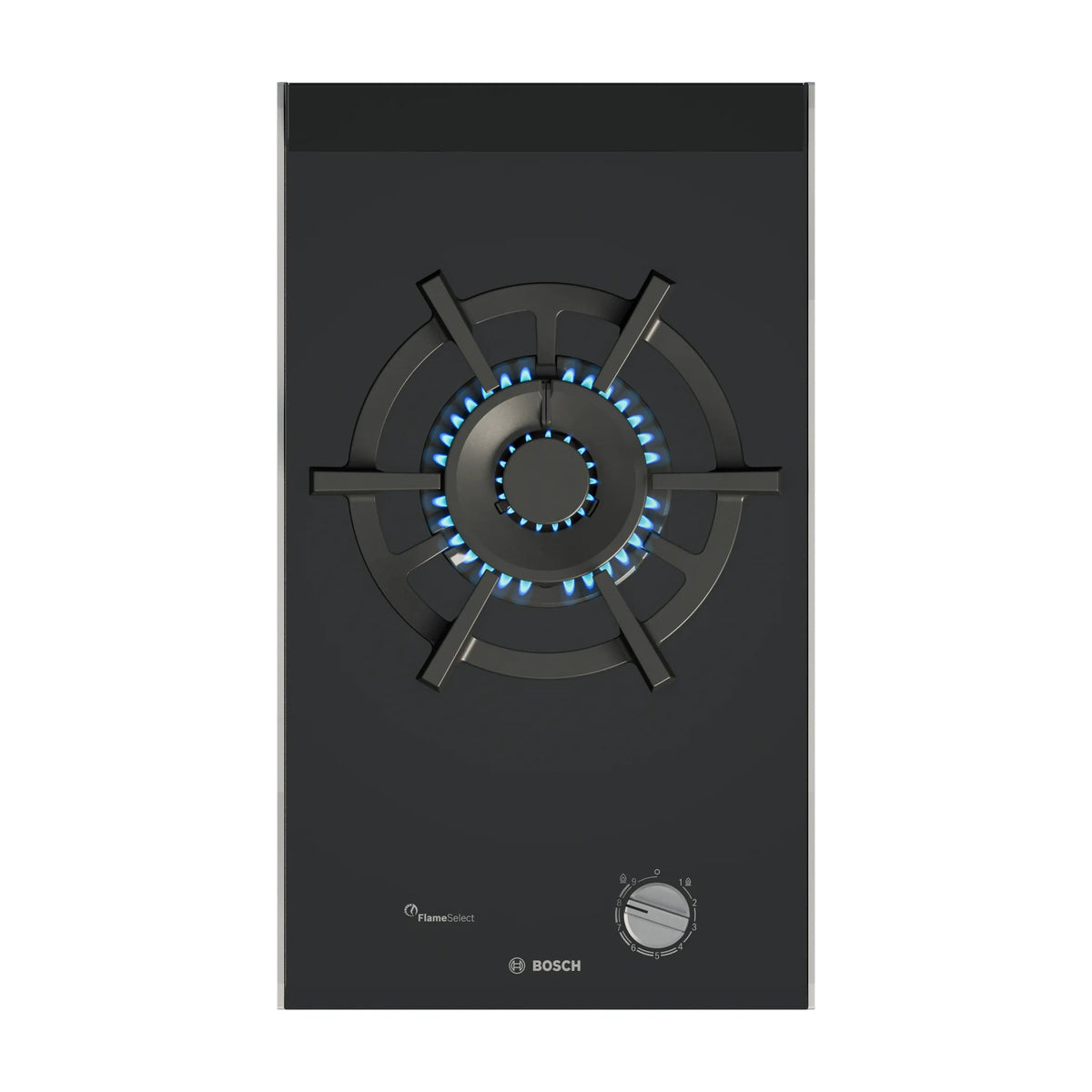 Placa de gas Bosch PRA3A6I10 de 30 cm con quemador wok de 6 kW